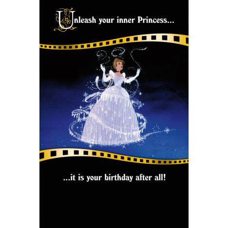 Cinderella Disney Princess Birthday Card £1.69